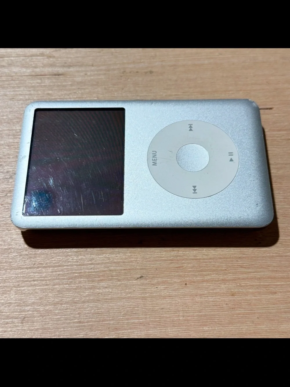 iPod Classic 6thGen 120GB Silver-A1238 Tested Good w/Charg-9638-Songs Read Info!